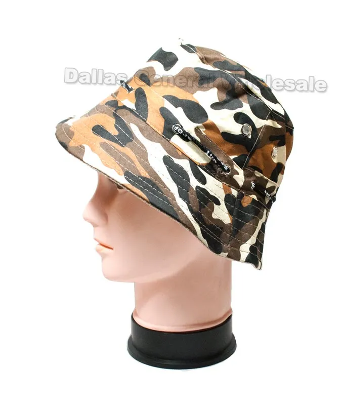 Adults Camouflage Fishing Hats Wholesale