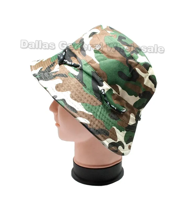 Adults Camouflage Fishing Hats Wholesale
