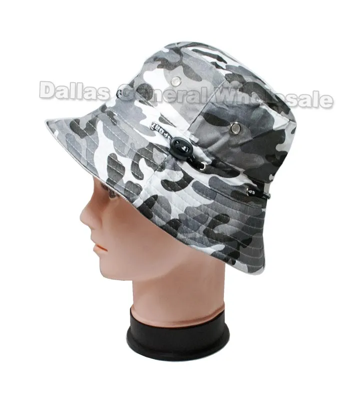 Adults Camouflage Fishing Hats Wholesale