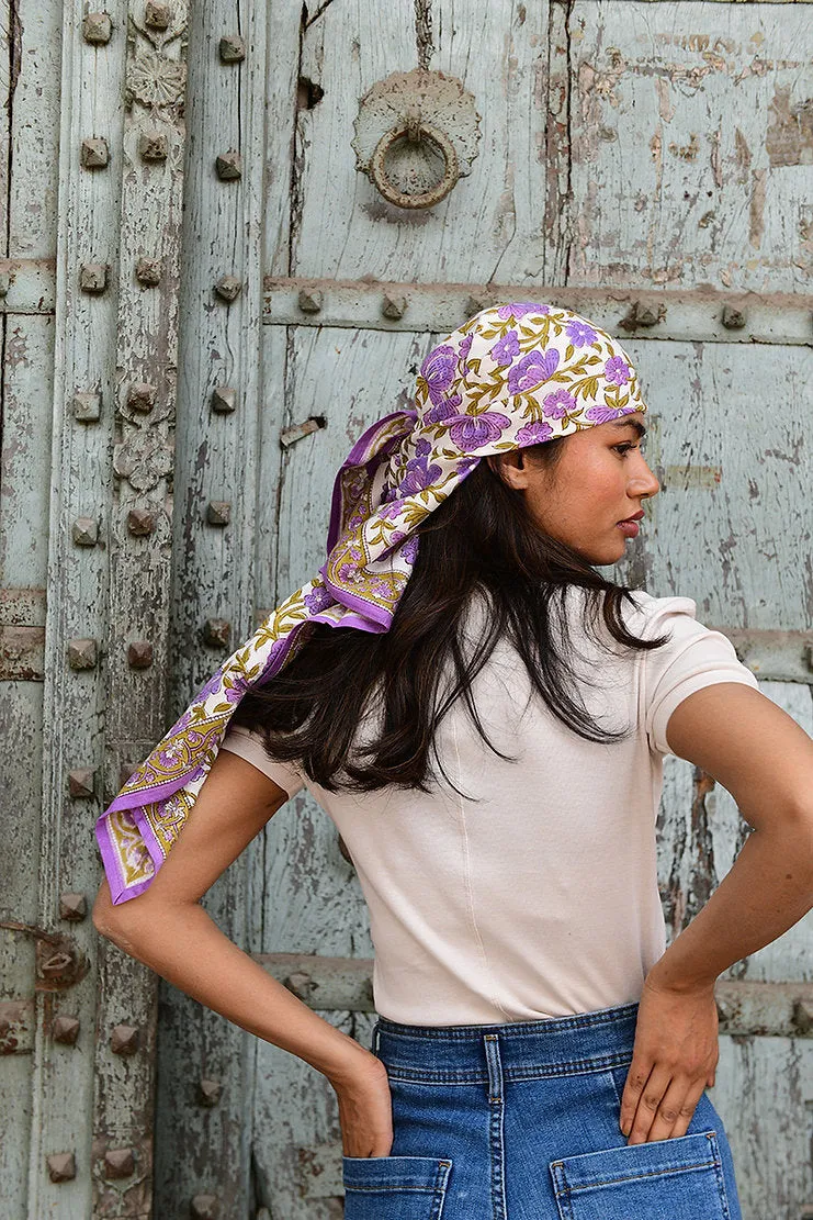 Auguste Lilac Scarf