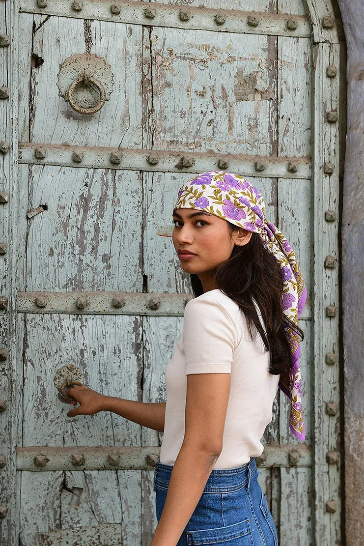 Auguste Lilac Scarf