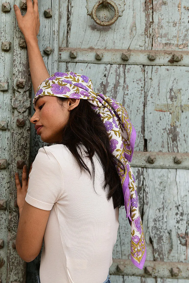 Auguste Lilac Scarf