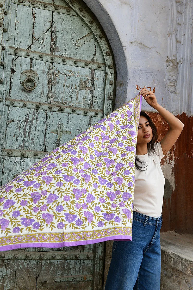Auguste Lilac Scarf