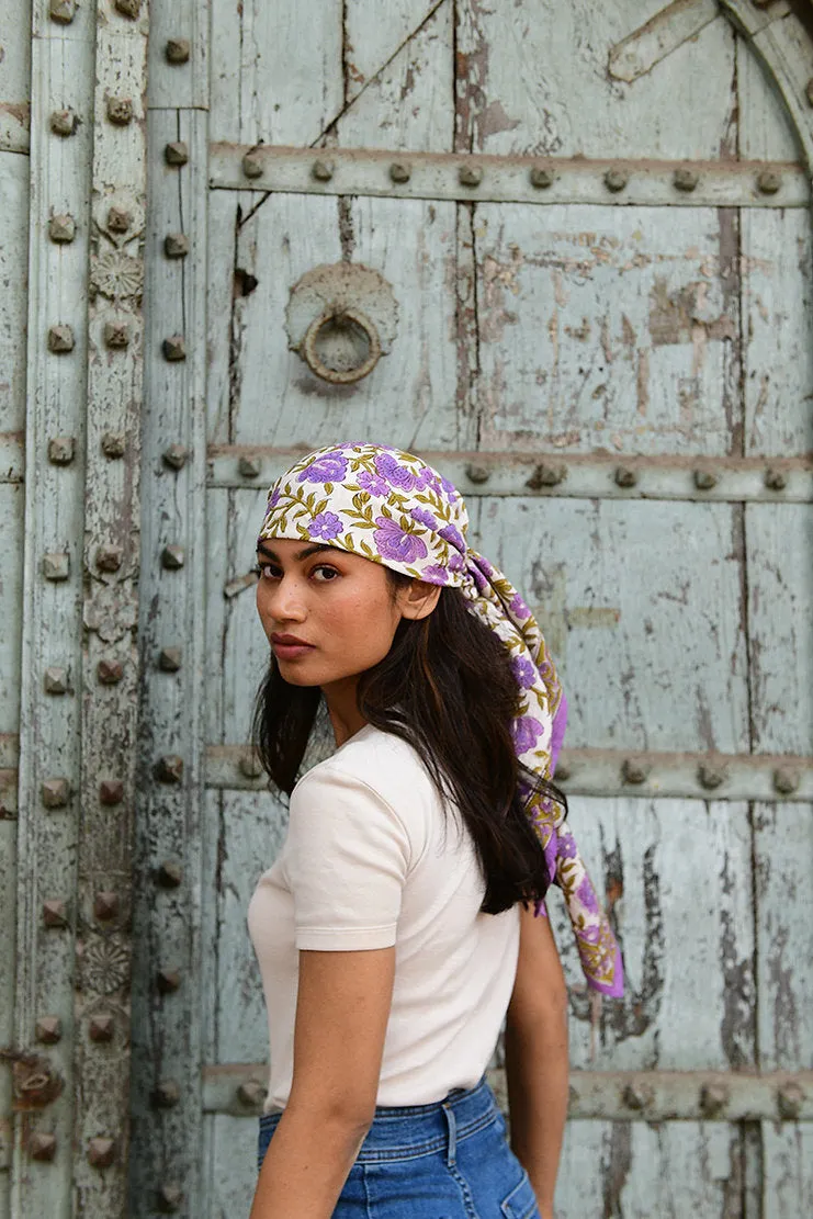 Auguste Lilac Scarf