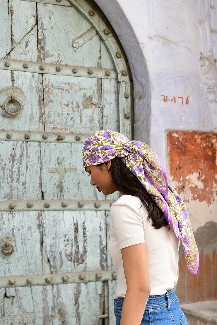 Auguste Lilac Scarf