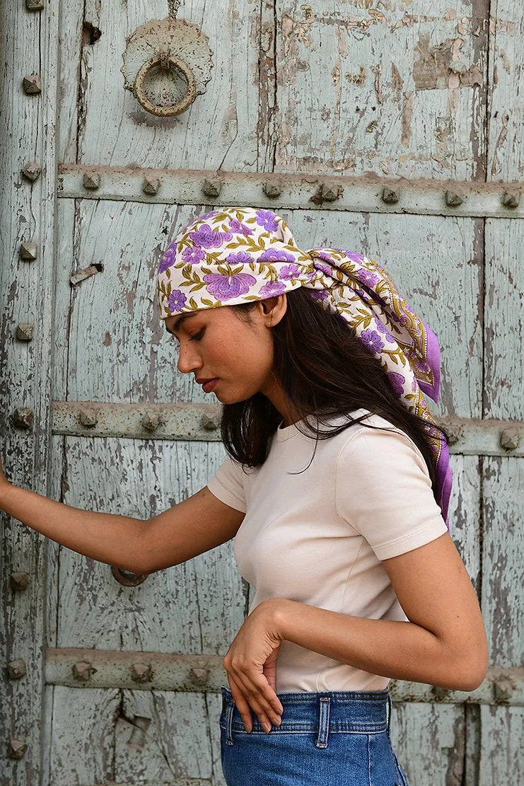 Auguste Lilac Scarf
