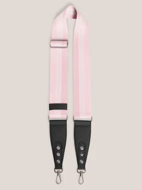 Bag Accessory Woven Strap - Pink & Black