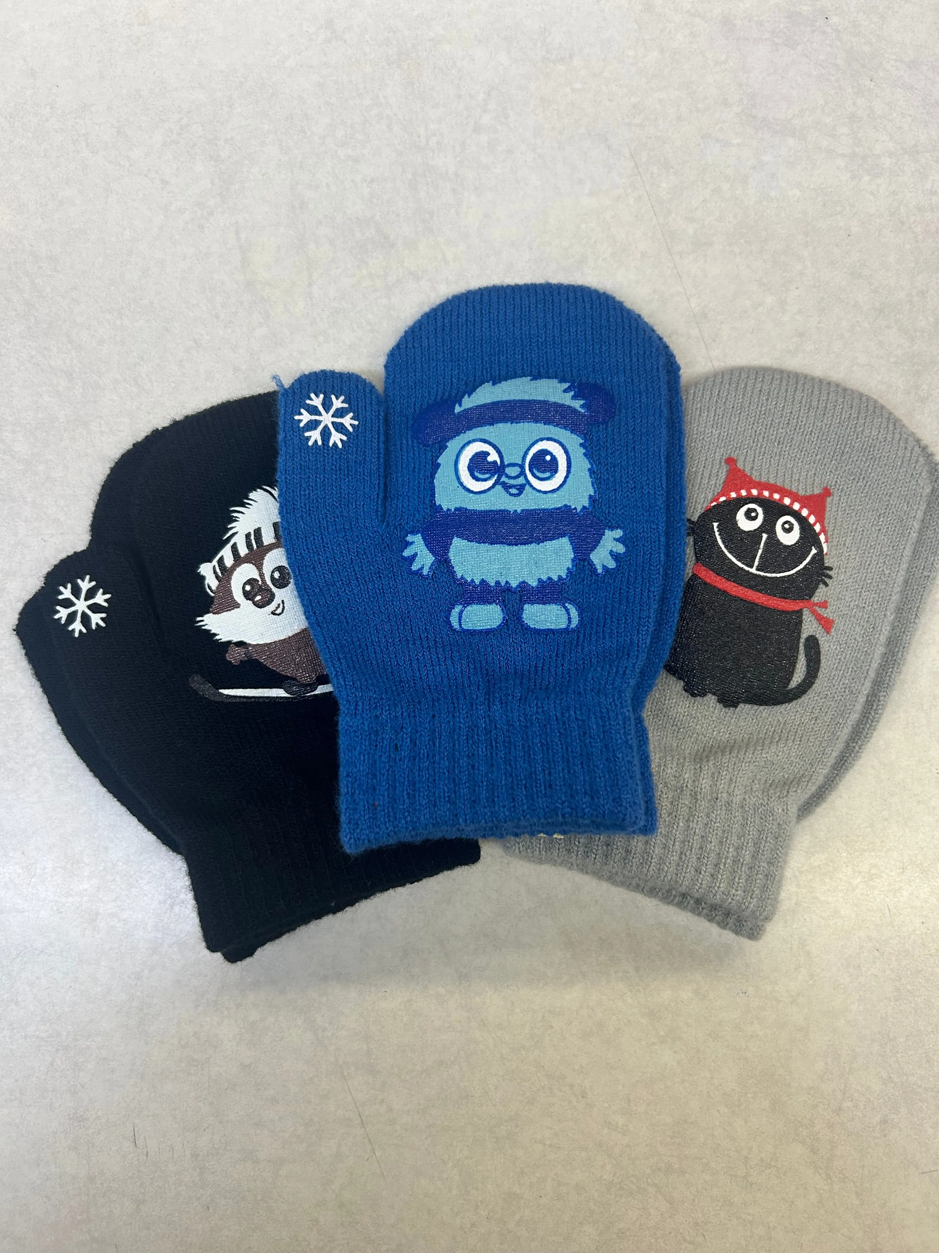 Boy Kids Mittens