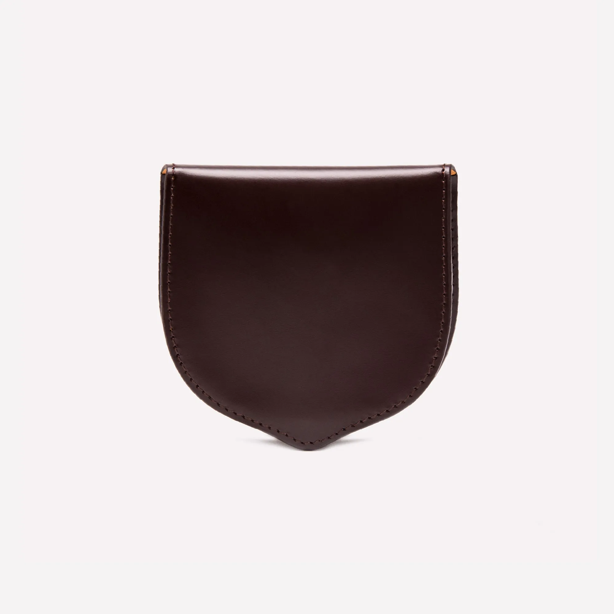 Bridle Hide Leather Tray Purse