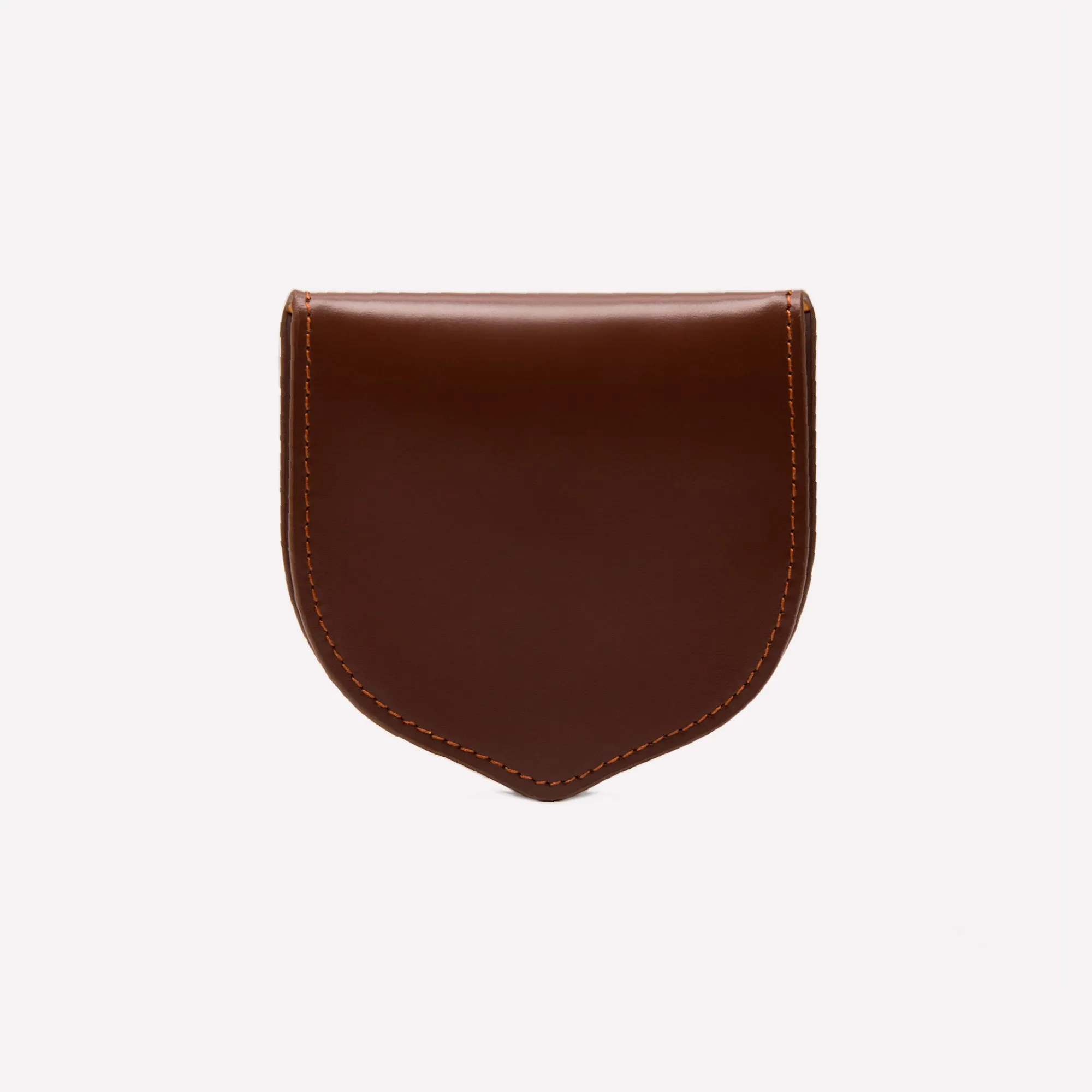 Bridle Hide Leather Tray Purse