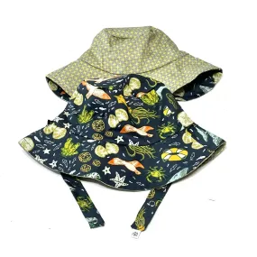 bucket hat in Organic Deep Sea