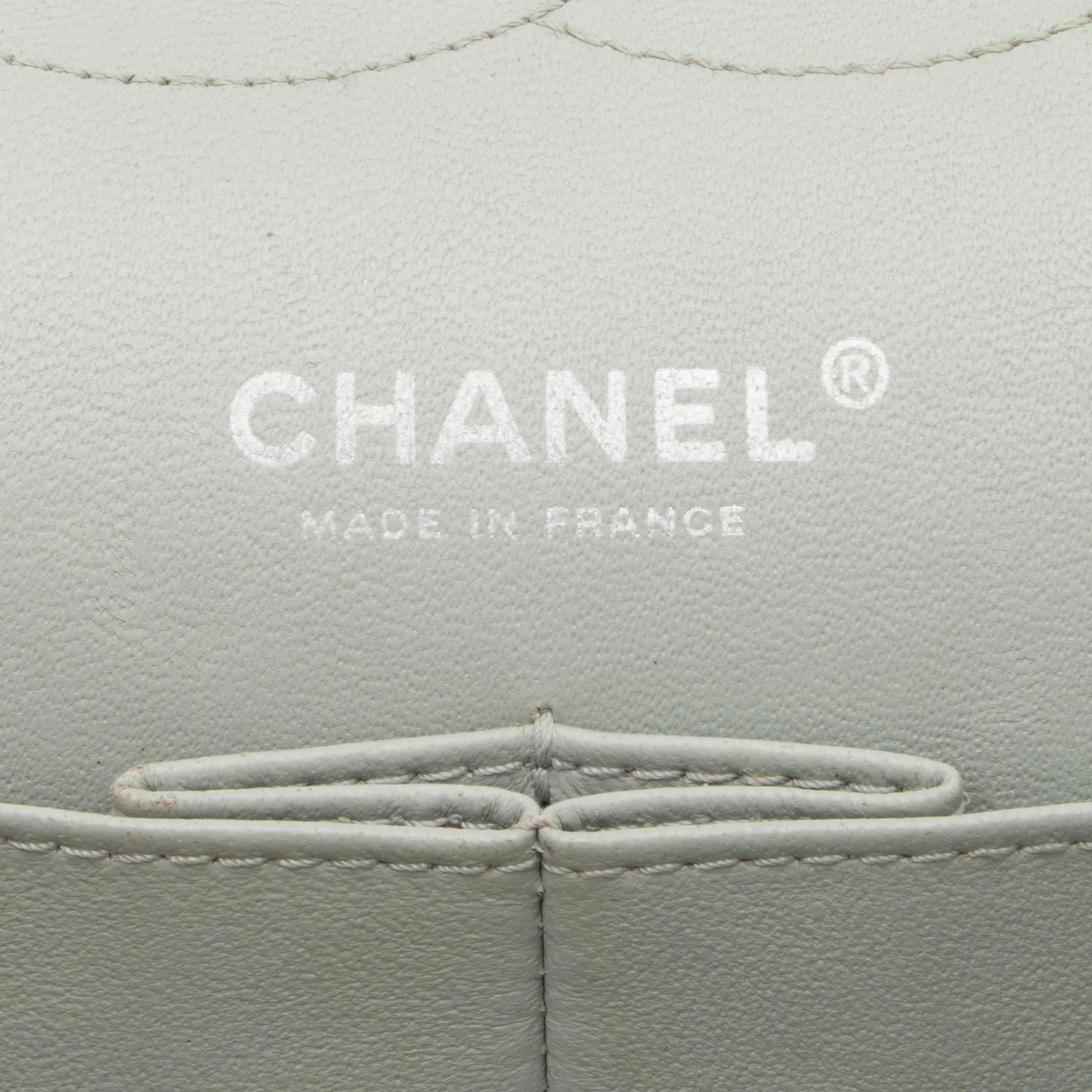 Chanel Aged Calfskin Long Medium Double Flap Bag (SHF-23512)