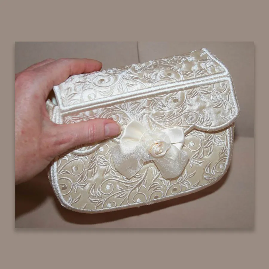 Classic Foliage Clutch Purse