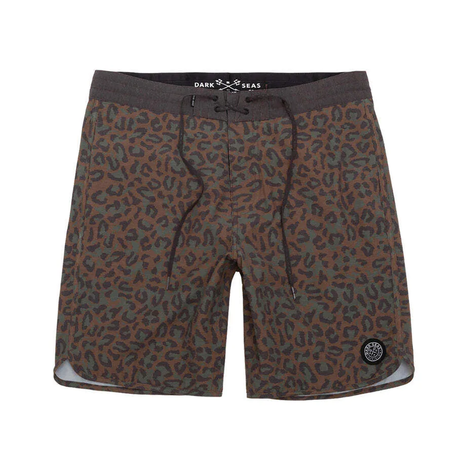DARK SEAS LEOPARD BOARDSHORT CAMO