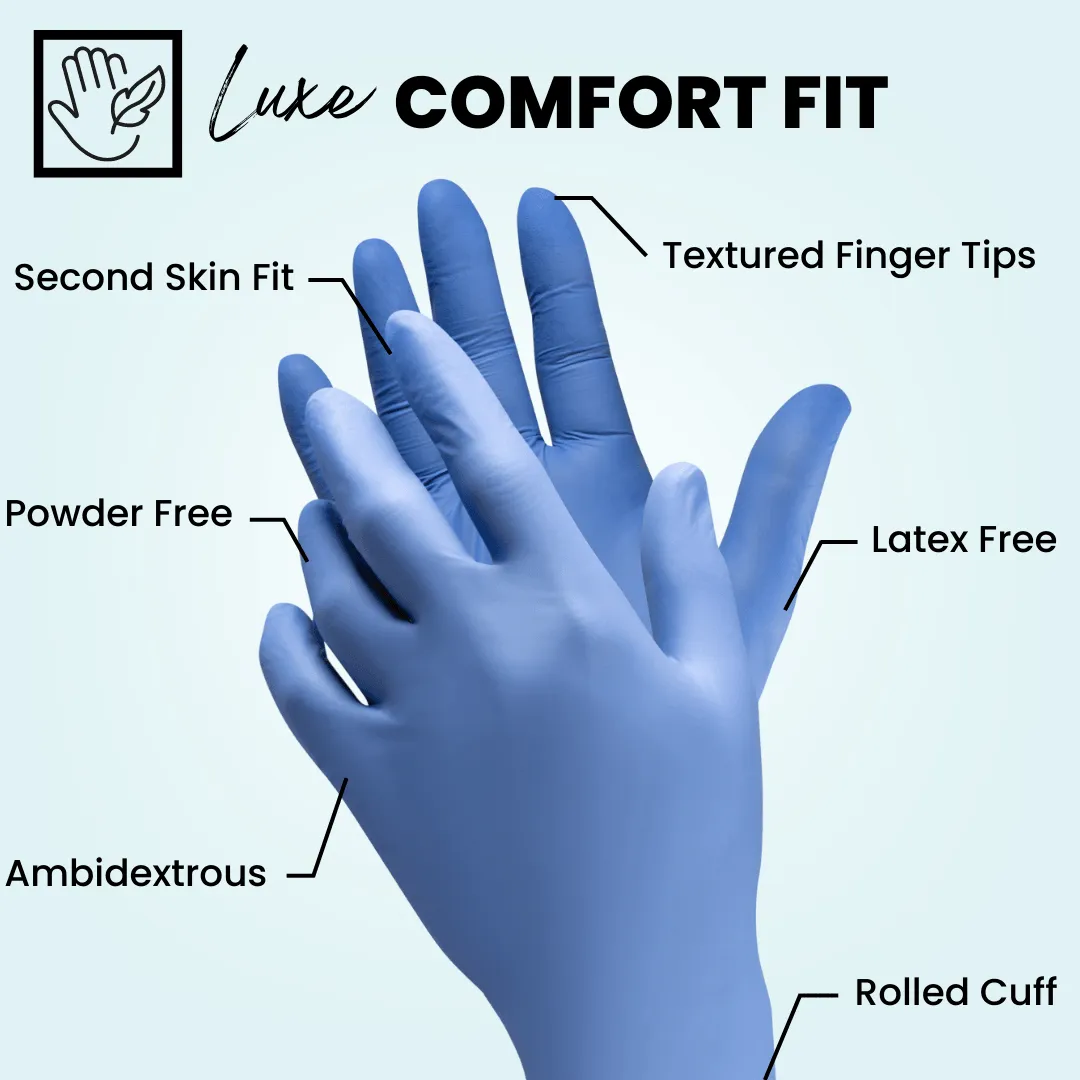 Eco Gloves Biodegradable Nitrile Gloves (4.0 Mil) - BLACK (100 gloves/box)