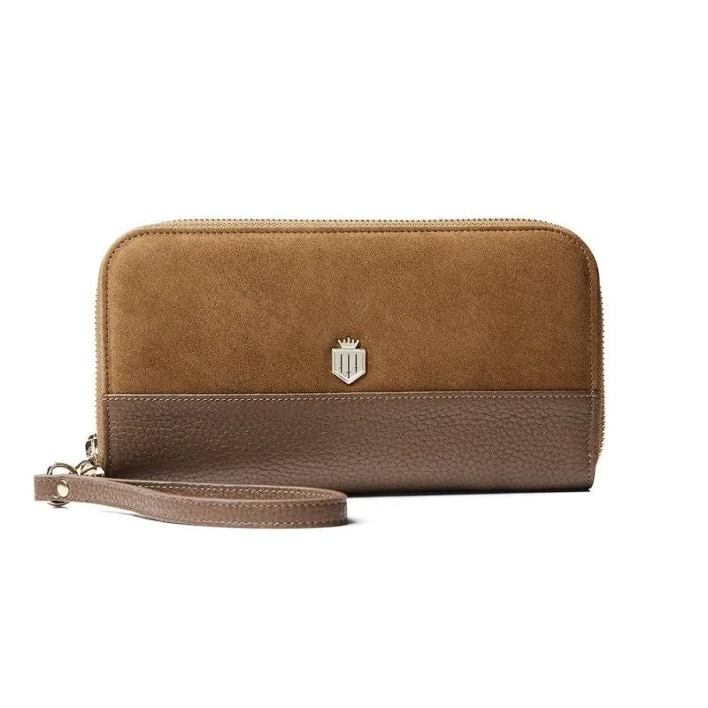 Fairfax & Favor Salisbury Ladies Travel Purse - Tan