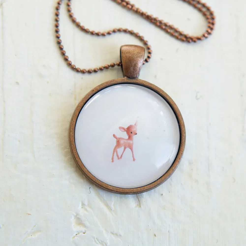 Fairy Necklace Children Flower Fairy Jewelry Pendant Adults