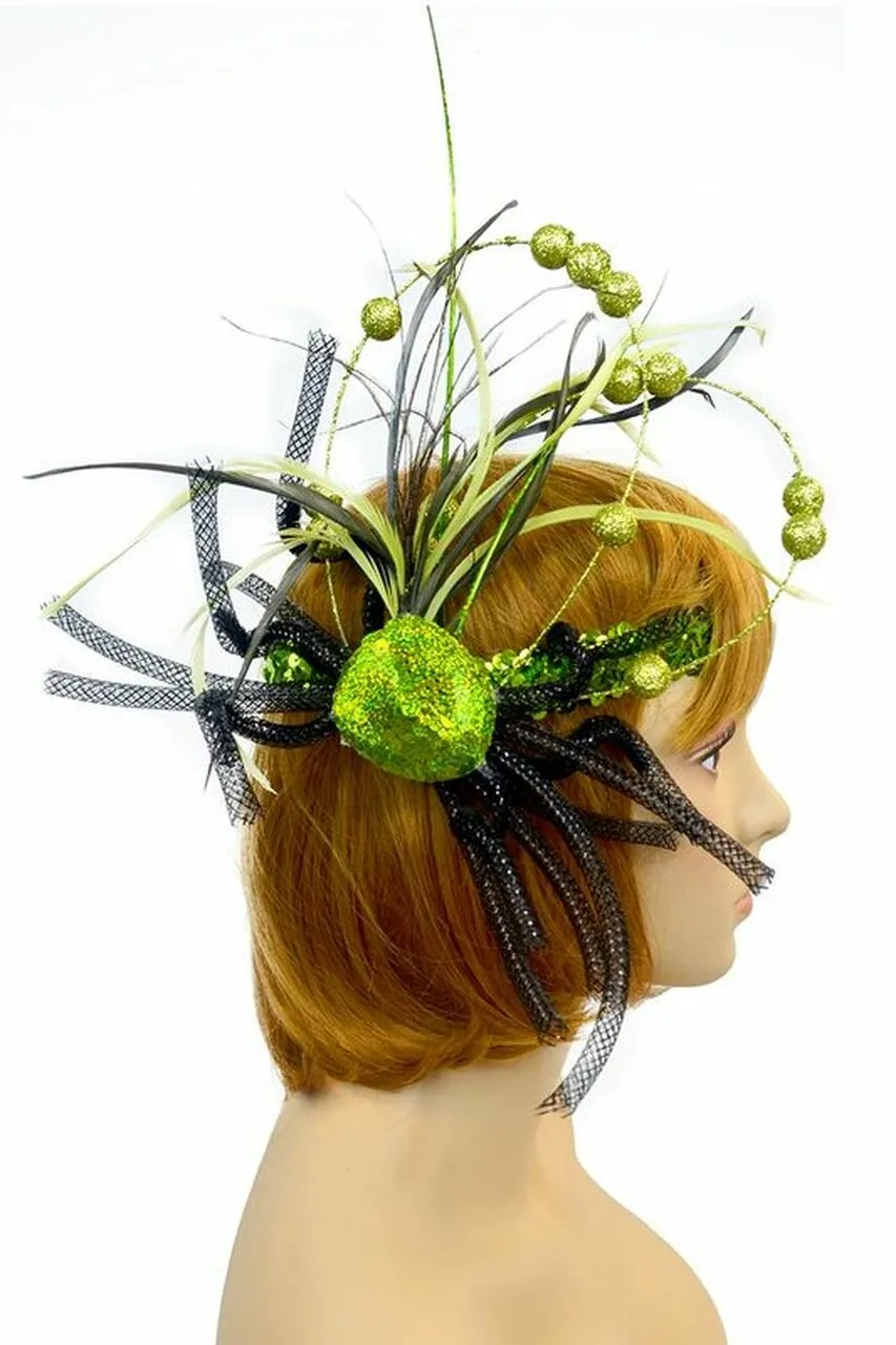 Flashy Feather Headband