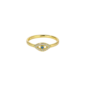 Gazing Eye Gemstone Ring