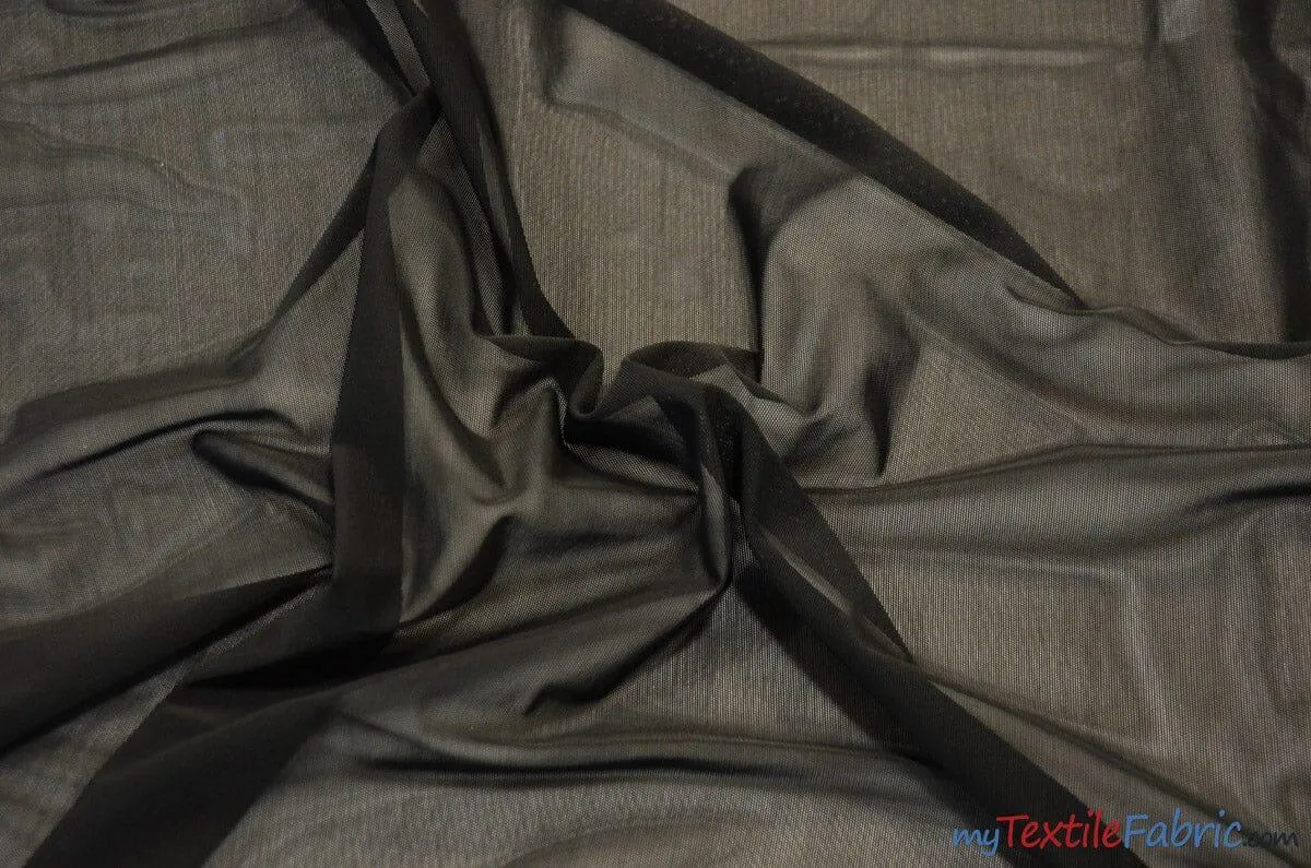 High Grade Dura Power Mesh Fabric | 4 Way Stretch | 60" Wide | Nylon Spandex with High Compression |