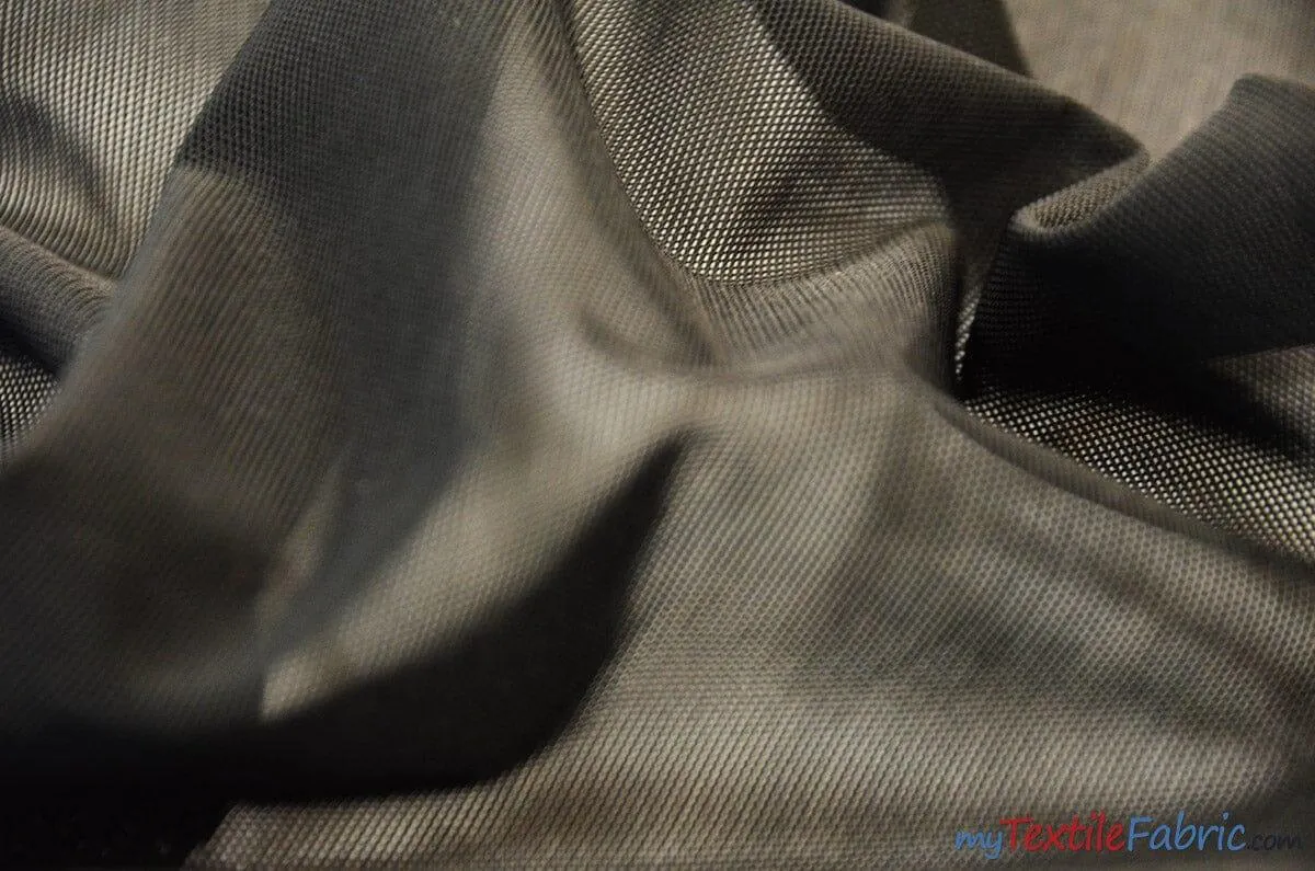 High Grade Dura Power Mesh Fabric | 4 Way Stretch | 60" Wide | Nylon Spandex with High Compression |