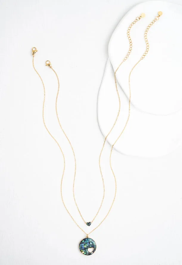 Journey Together Abalone Necklace