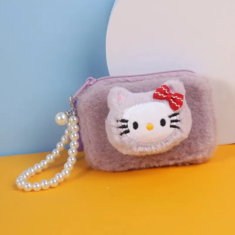 Kawaii Hello Kitty Plush Coin Purse
