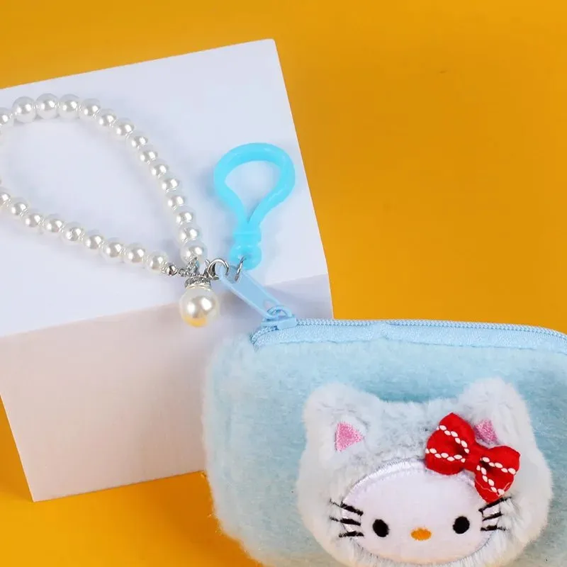 Kawaii Hello Kitty Plush Coin Purse