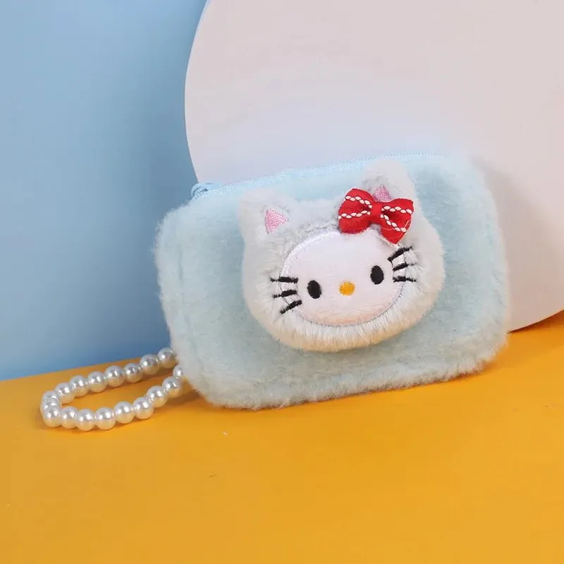 Kawaii Hello Kitty Plush Coin Purse
