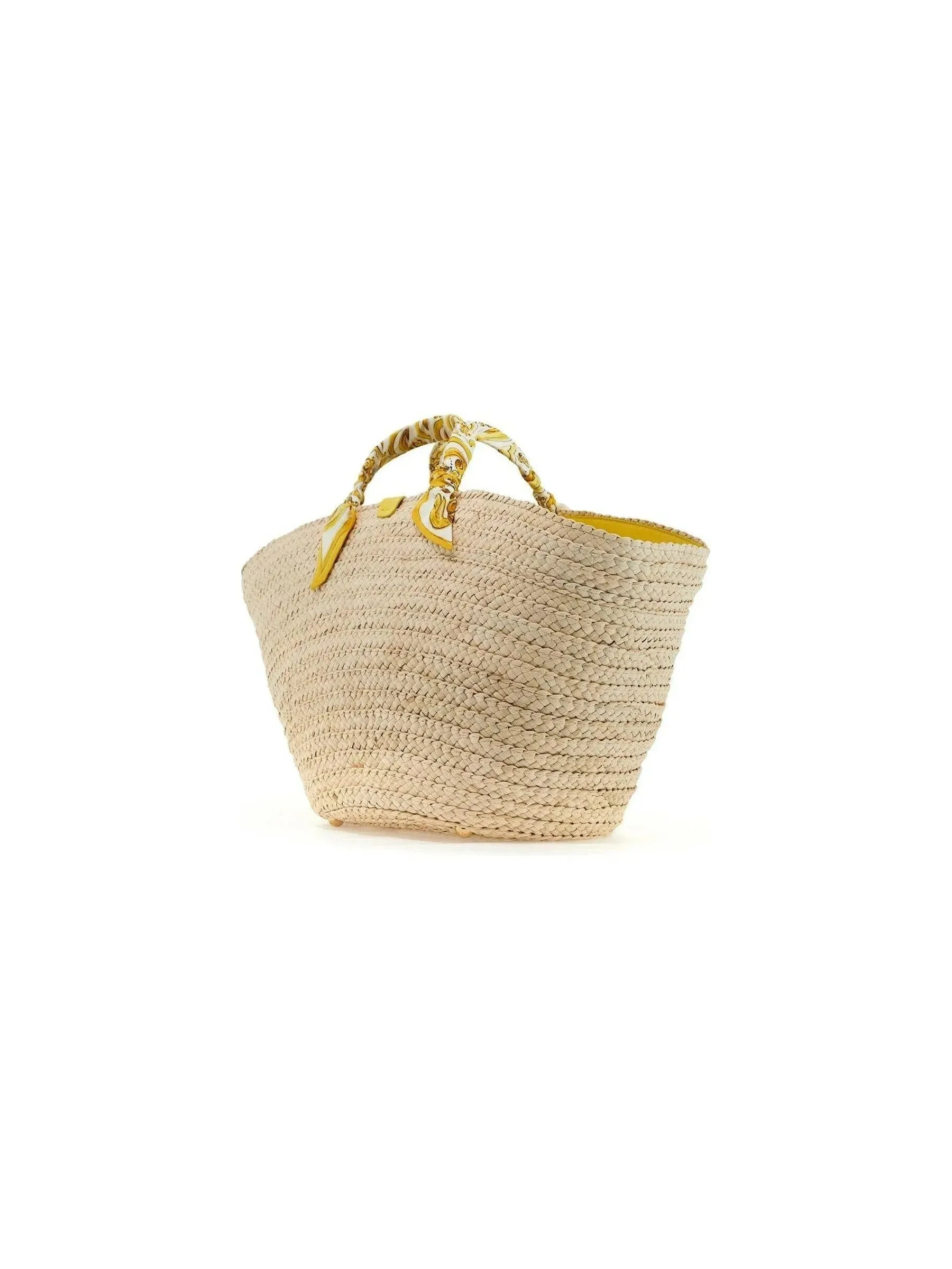 Kendra Woven Straw Shopper Bag