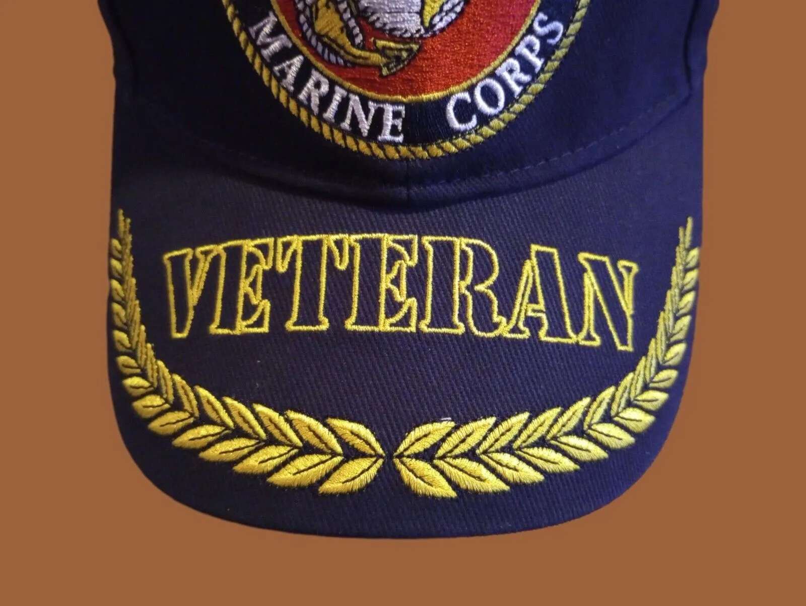 MARINE CORPS VETERAN  EMBROIDERED HAT CAP OFFICIAL LICENSED USMC HATS