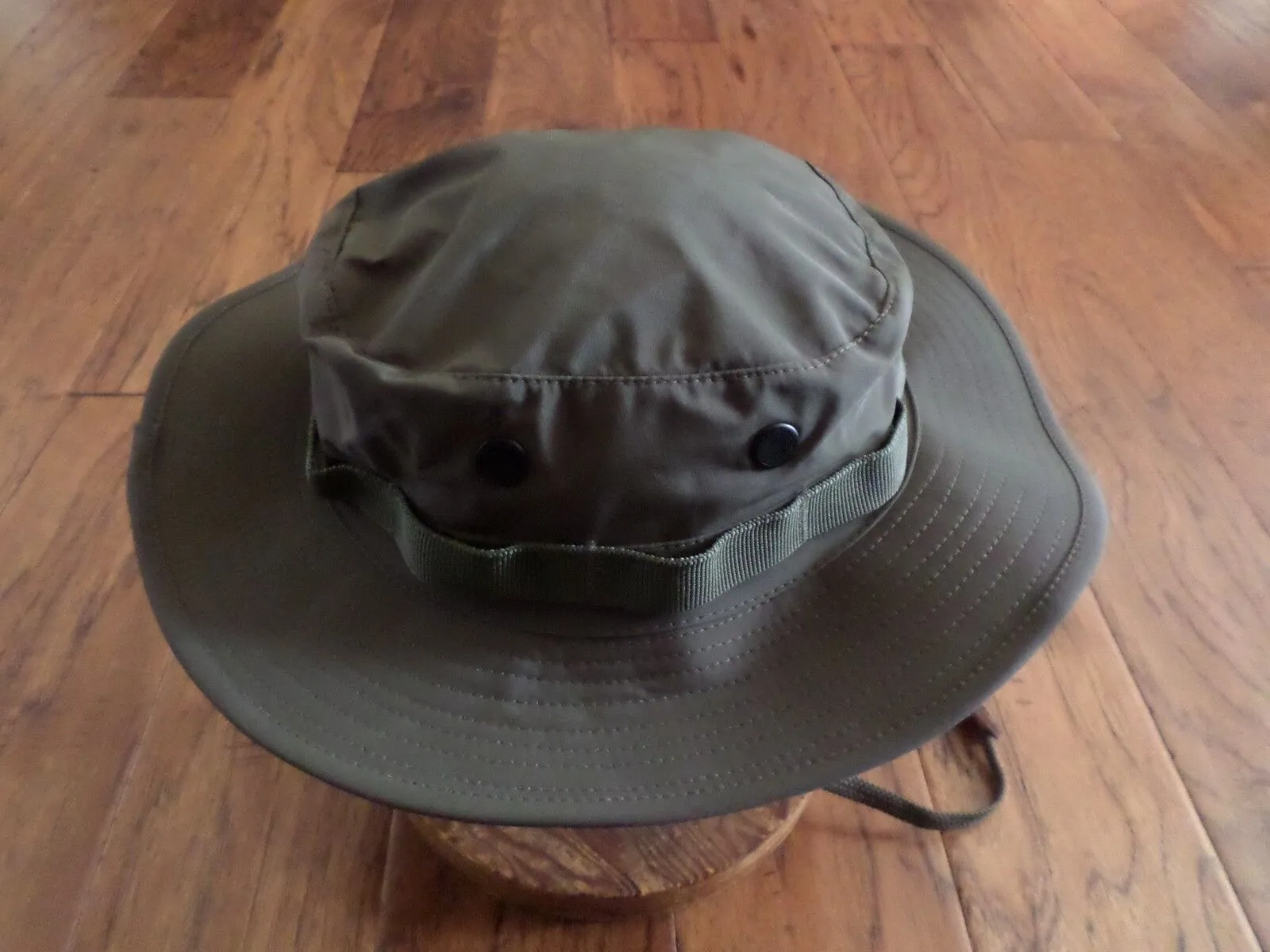 NEW OD GREEN TRILAM BOONIE HAT WET WEATHER HAT SIZE LARGE TRILAM NYLON