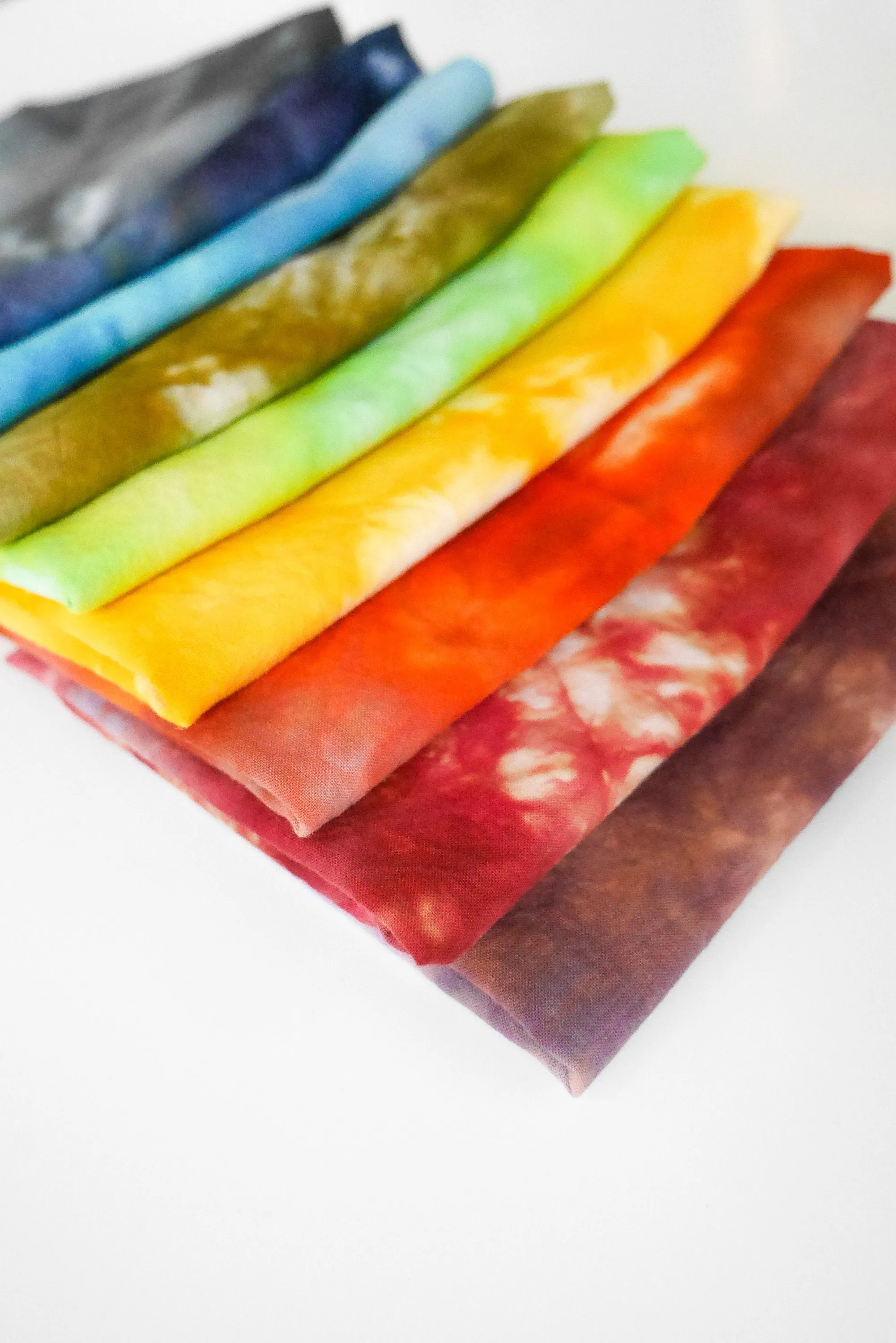 Pack of 10 Tie-Dye Bandanas