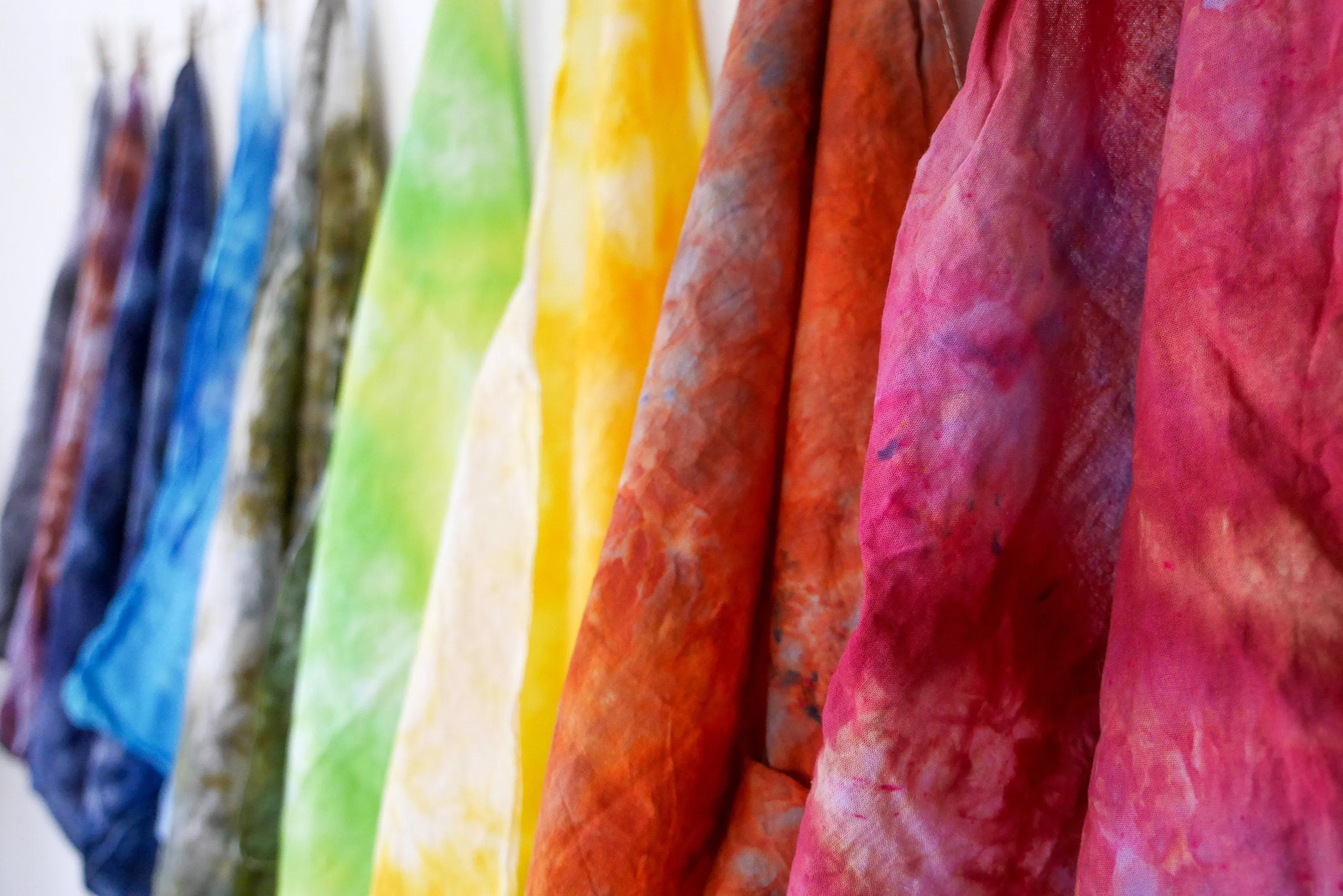 Pack of 10 Tie-Dye Bandanas