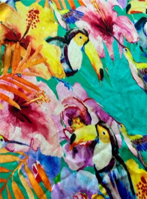 Parrots Cotton Modal Scarf