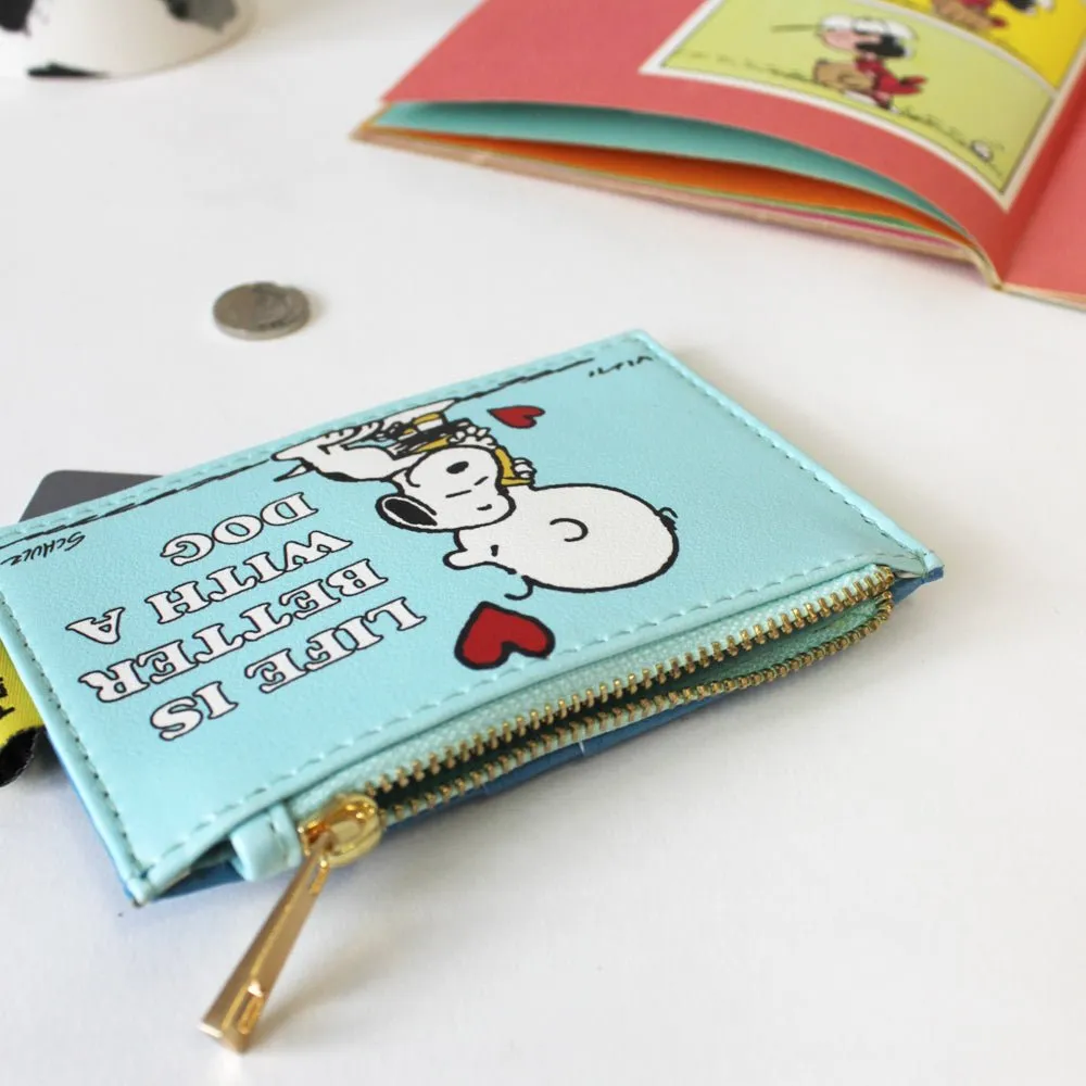 Peanuts ‘Life is better with a Dog’ Zip Purse