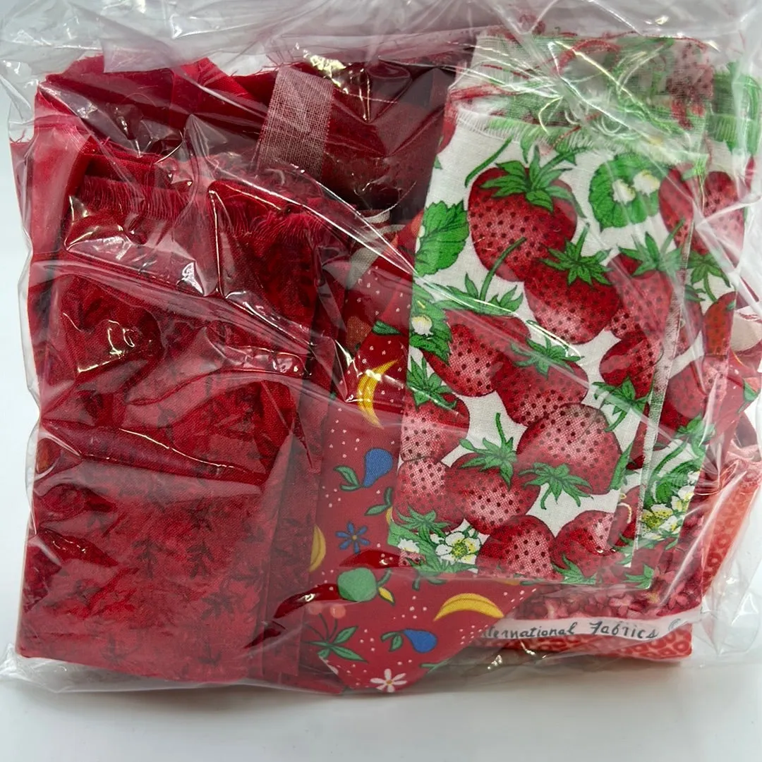 Quilting Scrap Bags, Various Colours (WQC1665:1670, WQC1675:1679)