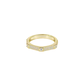 Round Dance Eternal Gemstone Ring
