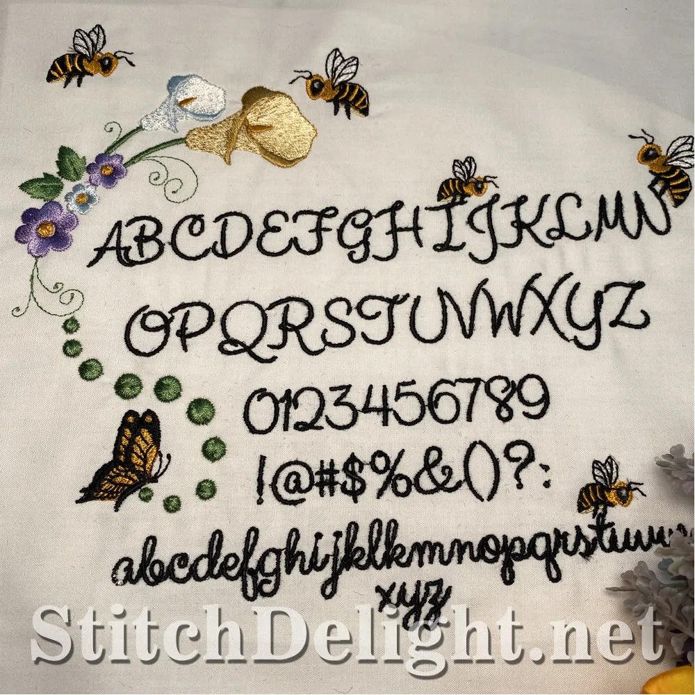 SD1534 Little Blossom Font