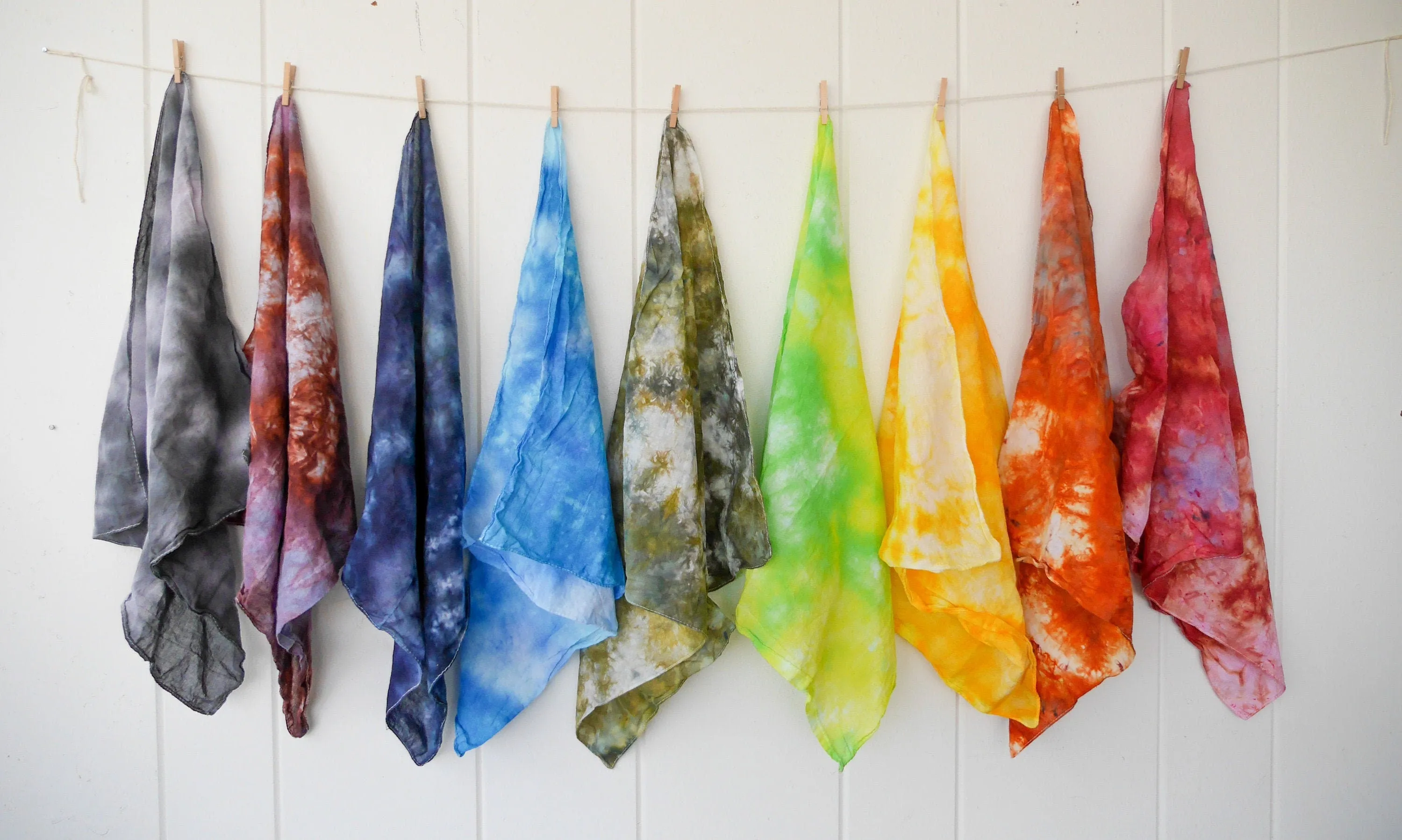 Tie Dye Bandanas