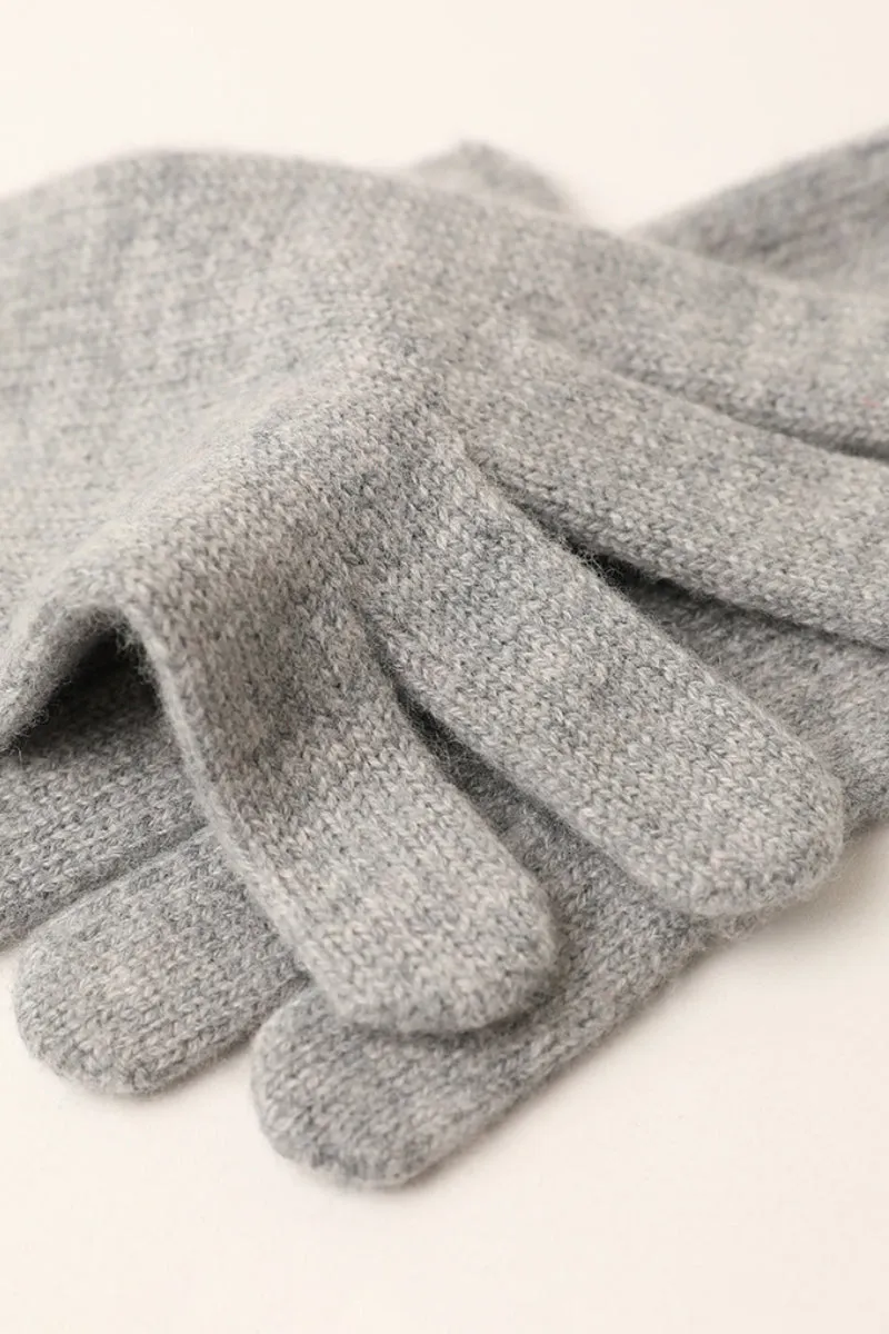 Ultrasoft Merino Wool Knit Gloves