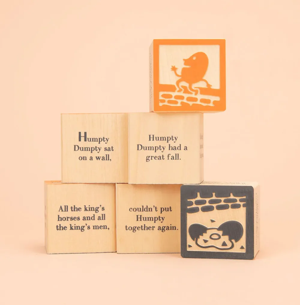 Uncle Goose® Nursery Rhyme 9 Block Set